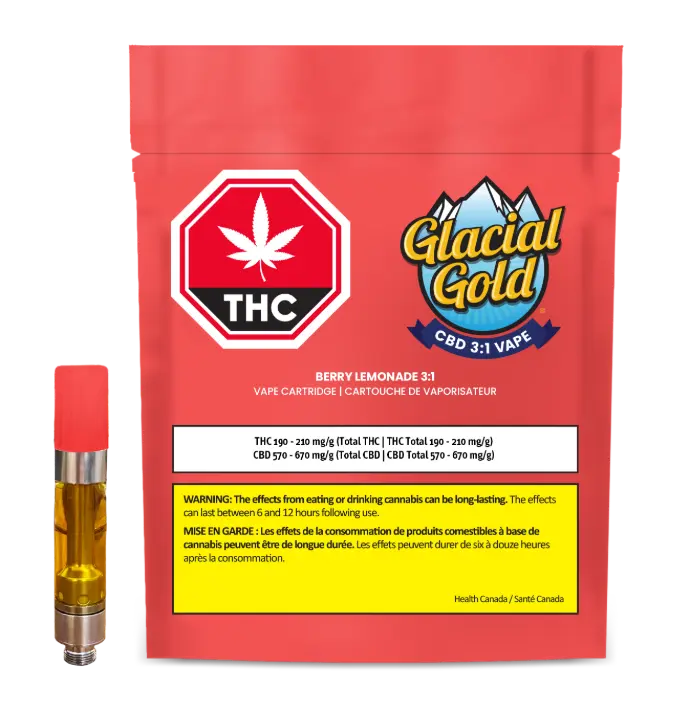 CBD 3:1 BERRY LEMONADE VAPE 1G