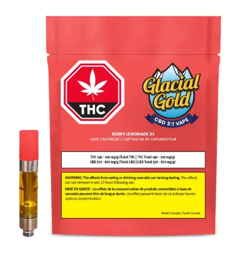 CBD 3:1 BERRY LEMONADE VAPE 1G